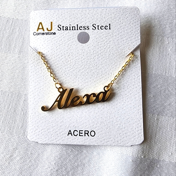 🔥GOLD "ALEXA" NECKLACE🔥 - Picture 4 of 6